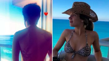 El romántico viaje de Laurita Fernández y Nico Cabré en Miami