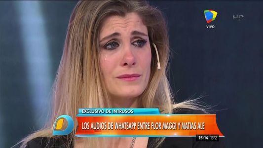 Florencia Maggi: Matías Alé es el papá y él sabe lo que nos pasó