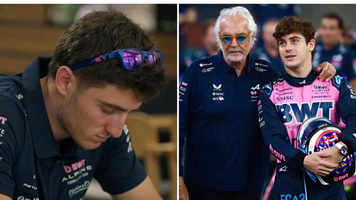 El momento en que Doohan fue notificado por Briatore que iba a ser reemplzdo por Colapinto.