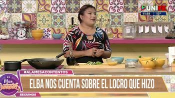 Elba Rodríguez volvió a cocinar en televisión y criticó a MasterChef: No lo miro, es aburrido