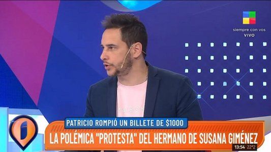 Rodrigo Lussich también apuntó contra Patricio Giménez por romper un billete de 1000 pesos