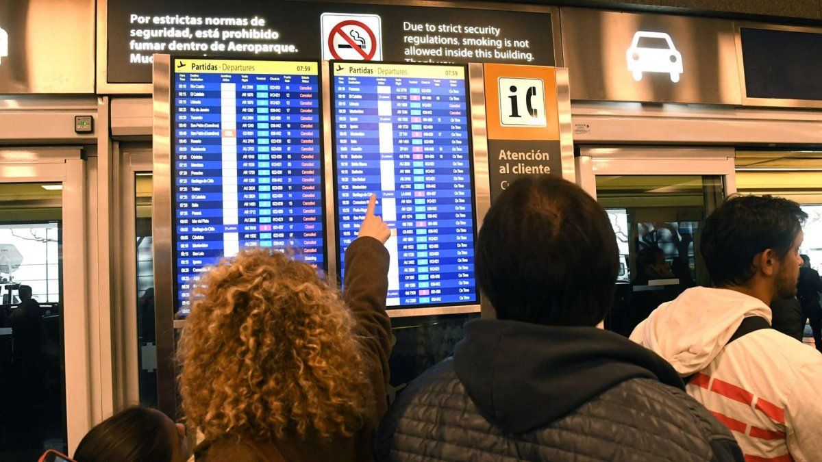 Tras las suspensiones en Aerolíneas Argentinas, gremios aeronáuticos anunciaron un paro de 24 horas para el próximo lunes