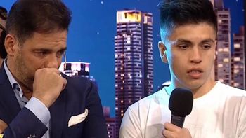 Mariano Iúdica presentó a su hijo adoptivo y no pudo contener la emoción