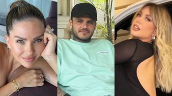 La reacción de Wanda Nara al enterarse que la China Suárez y Mauro Icardi celebraron año nuevo juntos