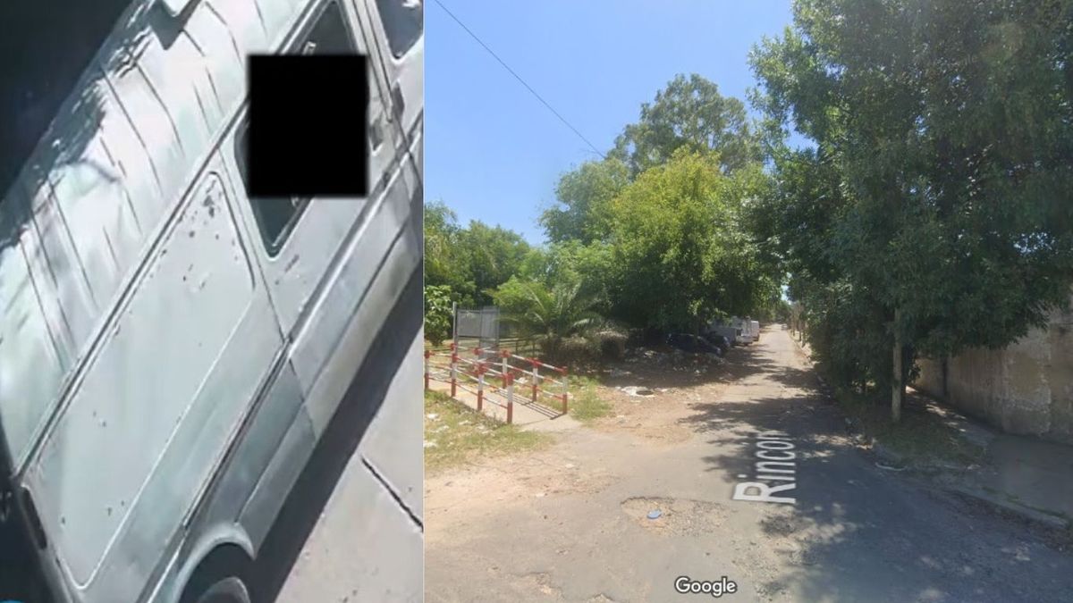 Macabro crimen en La Tablada: el video de cómo arrojaron un cuerpo mutilado en un tacho. (Foto: captura video y Google Maps)
