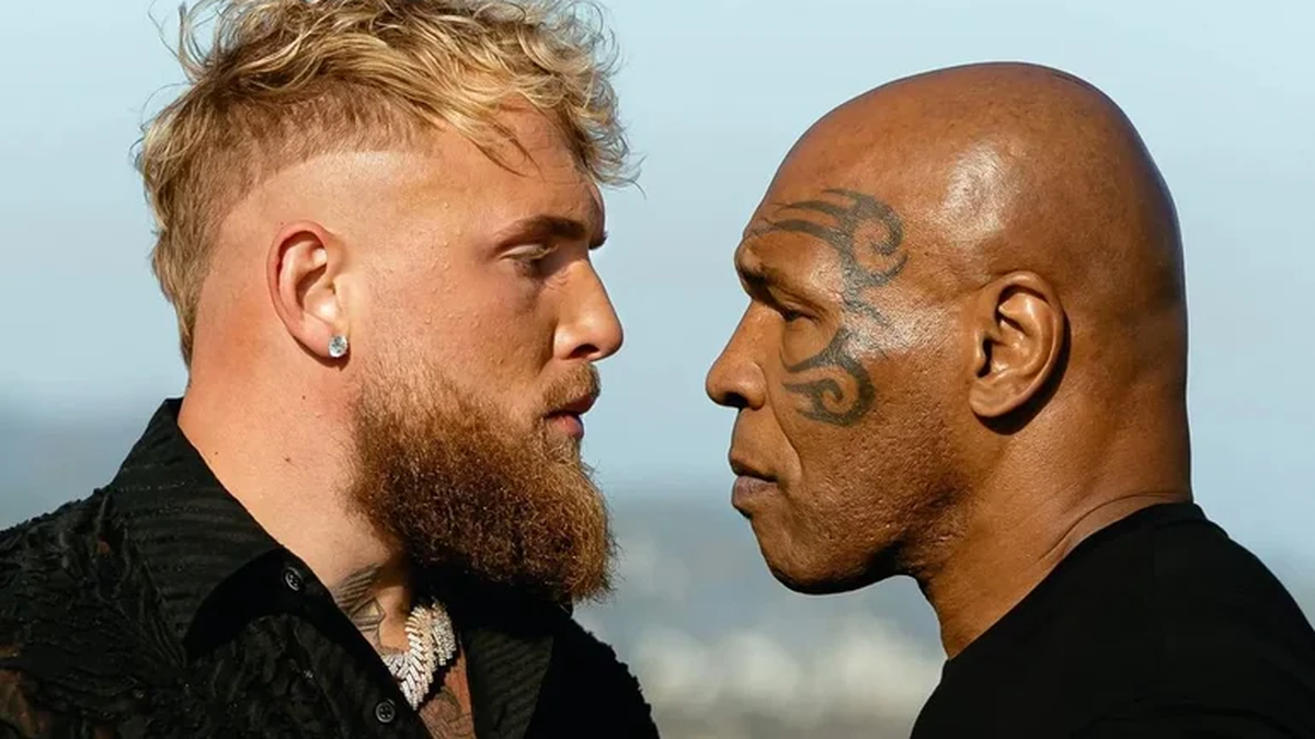 Mike Tyson vuelve a subir al ring 20 después de su retiro para enfrentar al youtuber Jake Paul. (Foto. El Destape)