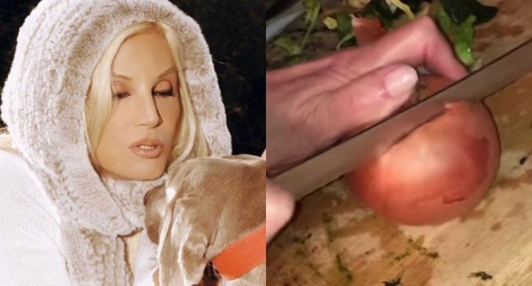 Susana Giménez y otro divertido video en la cocina: no supo cómo pelar una cebolla