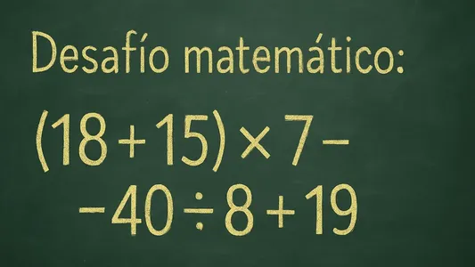 Desafío Matemático: este juego numérico para resolver sin caer en el error común