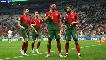 ¡Un trámite! Portugal venció 6-1 a Suiza y clasificó a cuartos de final