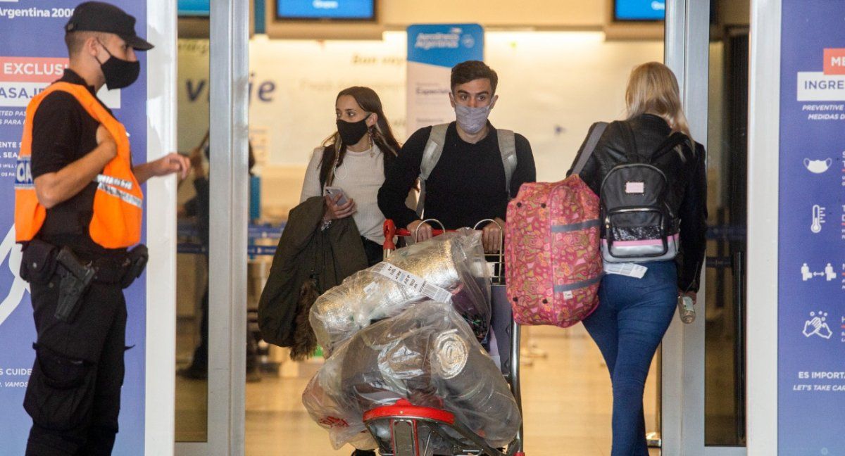 Aeropuerto argentino.