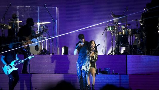 Video: Lali Espósito cantó junto a Enrique Iglesias en su show en Buenos Aires