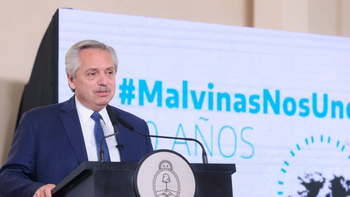 El presidente Alberto Fernández, a un día de cumplirse el aniversario 40º por la guerra de Malvinas, afirmó que las Islas no son inglesas.