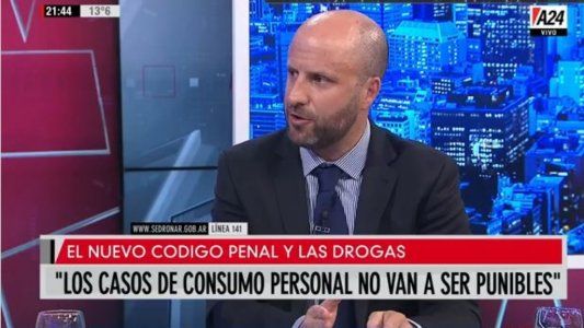 Nuevo Código Penal: no será punible el consumo personal de drogas