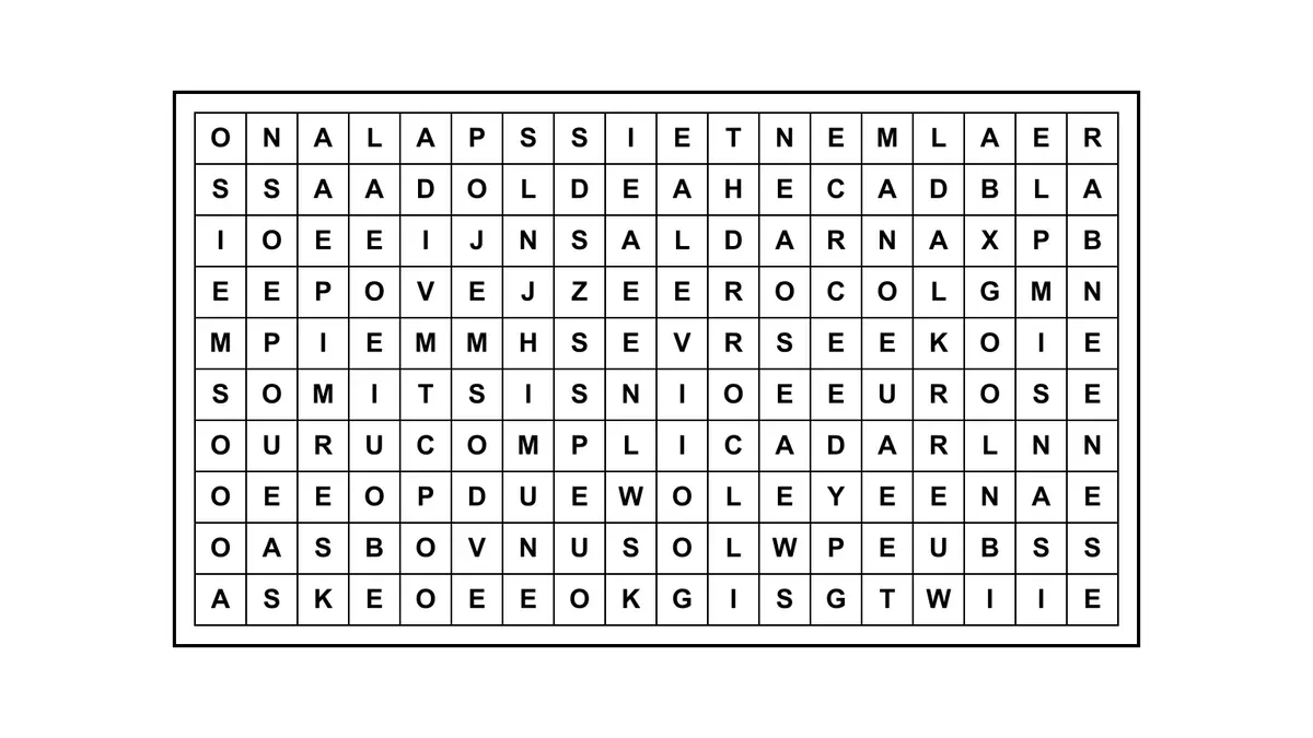 Encontrá la frase escondida en una sopa de letras con una cita célebre oculta