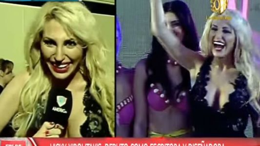 Victoria Xipolitakis debutó como diseñadora de lencería