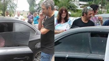 Ricardo Darín y su hijo quedaron varados con su auto en Santa Fe por el fuerte temporal