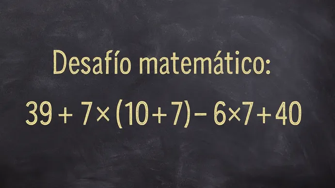 Desafío matemático: ¿en cuánto tiempo lográs resolverlo?