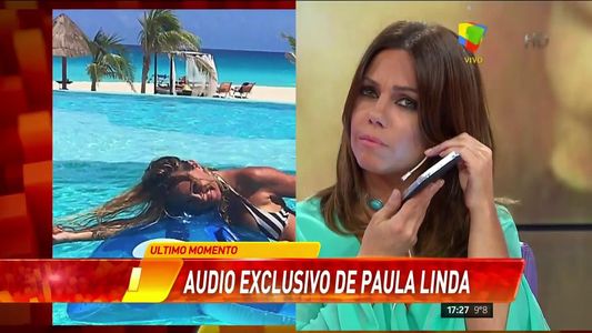 Apareció la presunta amante de Squarzon y habló de retomar la relación