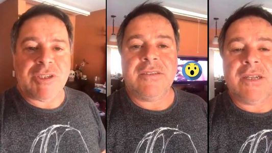 Carna grabó un saludo navideño mientras miraba porno