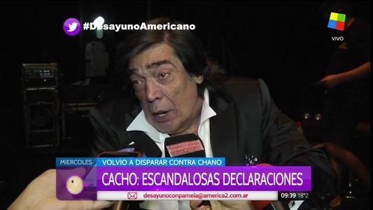 Cacho Castaña reafirmó que no le gusta cómo canta Chano
