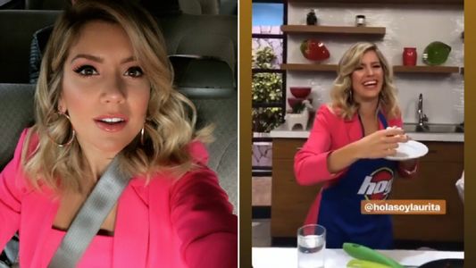 Laurita Fernández hizo su debut en la televisión mexicana: Estoy fascinada
