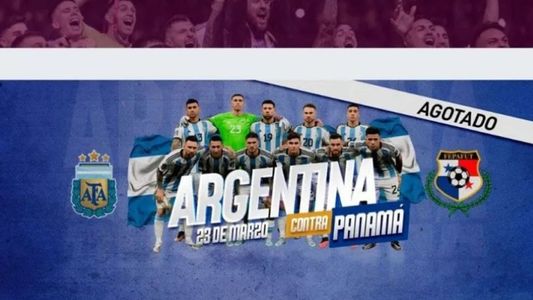 El detalle de la histórica venta de entradas para el amistoso entre la Selección Argentina y Panamá: cuántas se vendieron y en cuánto tiempo