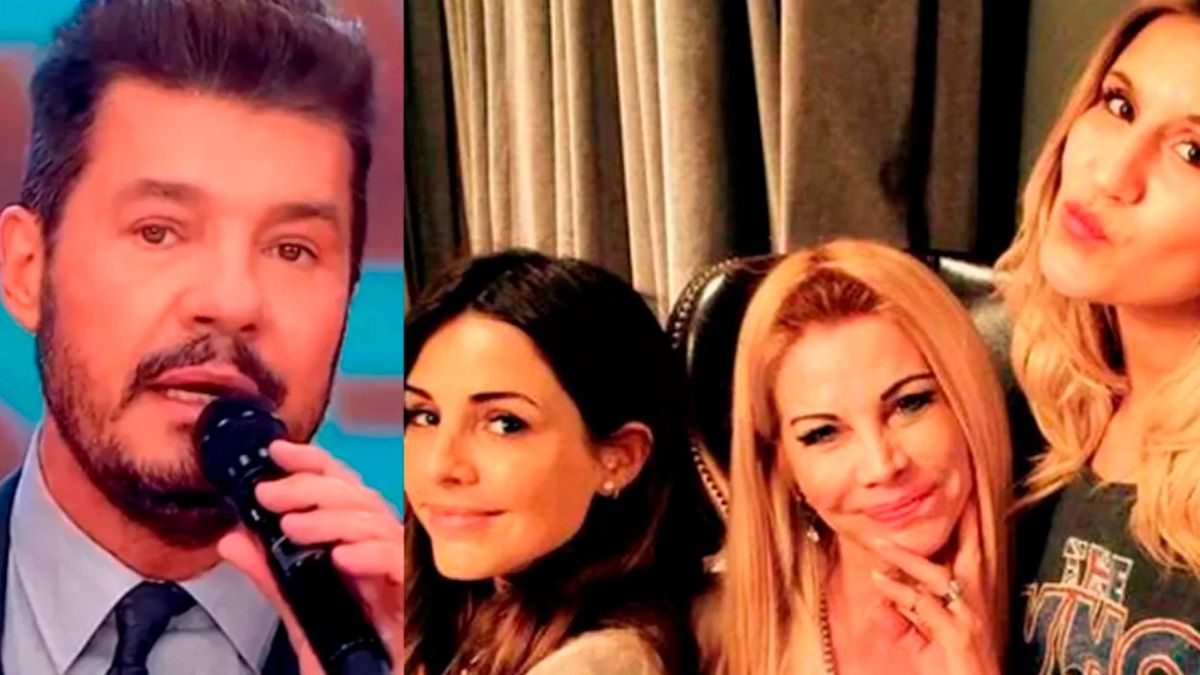 Marcelo Tinelli y Soledad Aquino