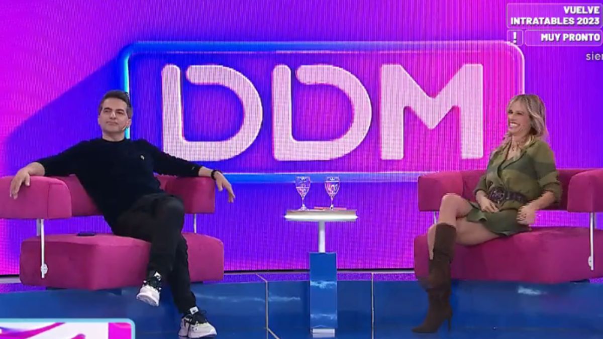 Angel de Brito y Mariana Fabbiani