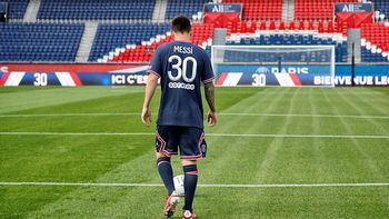 El argentino que cambió de club y eligió la 30 en honor a Messi