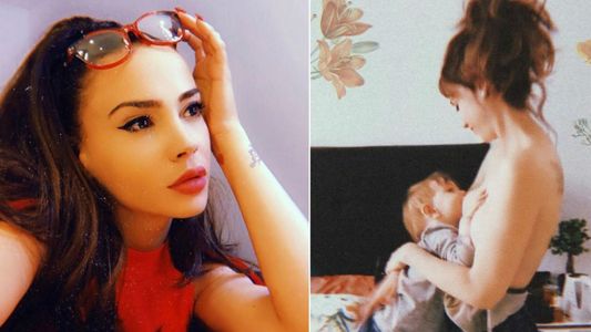 Celeste Cid y la foto que más la conmueve de Antón: Cada vez que la encuentro me da mucha ternura