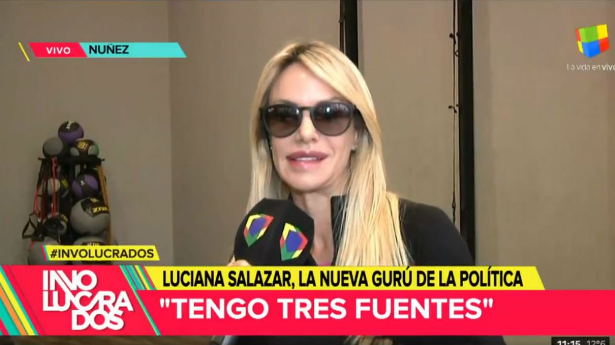 Luciana Salazar reveló quiénes son sus fuentes tras sus tuits con  información política