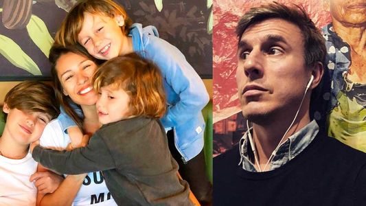 ¿Qué dirá Vicuña? Roberto García Moritán llevó a los hijos de Pampita y el actor a la cancha