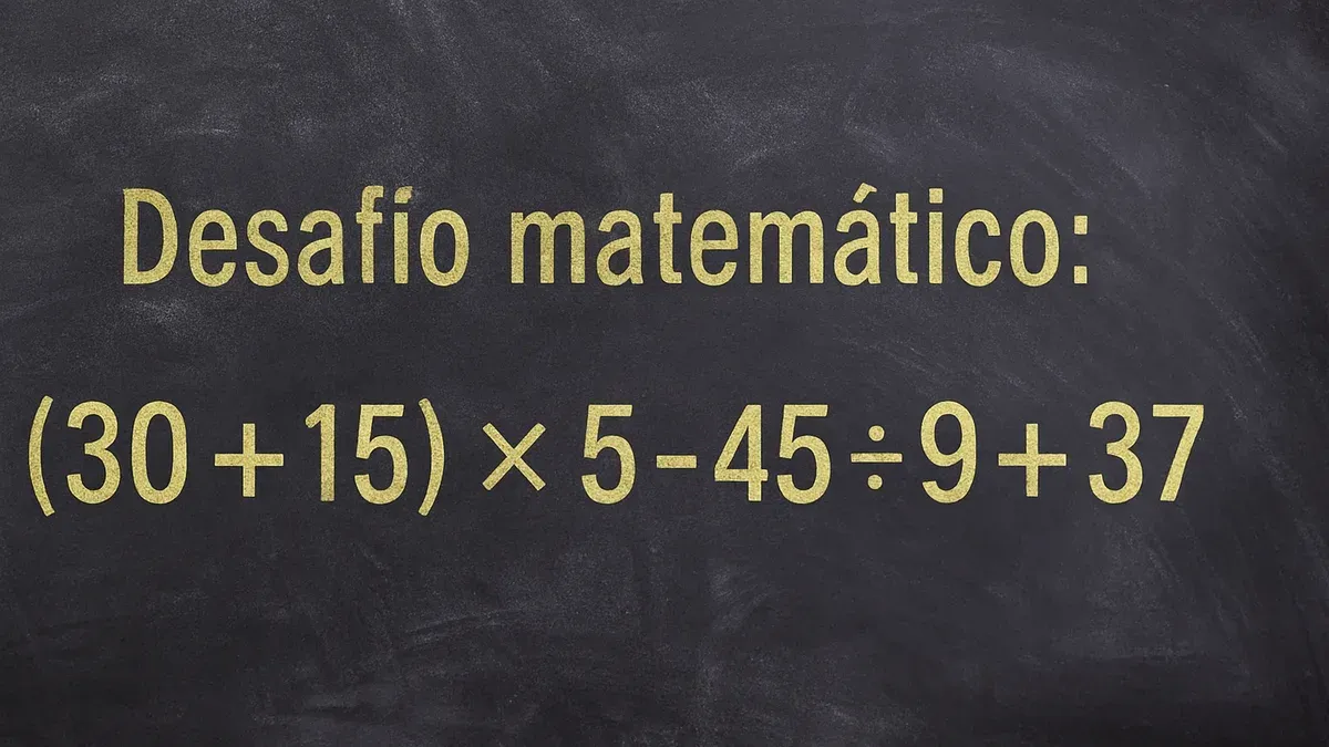 La regla esencial para resolver este desafío matemático es conocido como PEMDAS (por sus siglas en inglés) o jerarquía de operaciones.