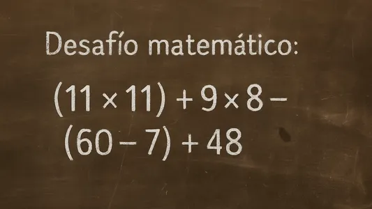 Desafío matemático: pocos lo resuelven antes de los 10 segundos