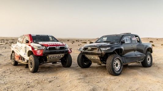 Toyota se prepara para el Dakar 2022 con Hilux