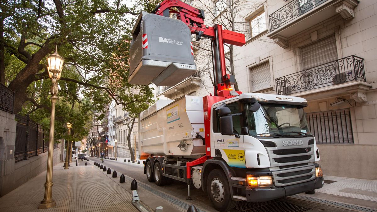 Feriado del 24 de marzo: la recolección de residuos funcionará de manera habitual (Foto: Telam).