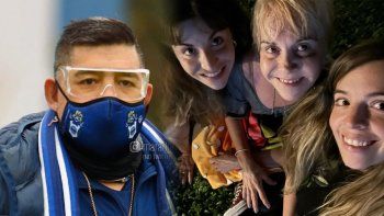 Maradona la trata de cómplice del robo y Dalma reacciona