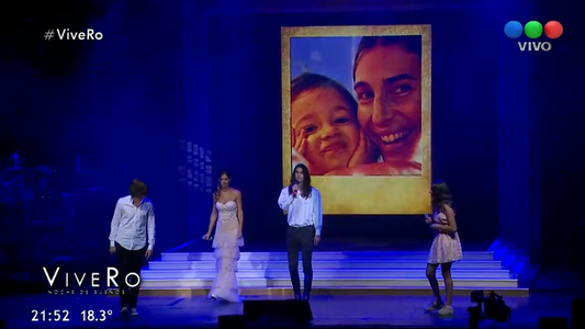 Los hijos de Romina Yan, presentes en el homenaje a su mamá