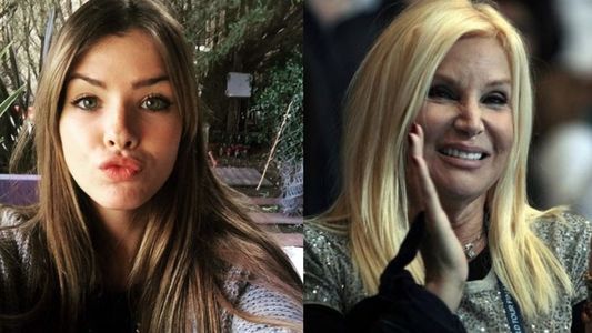 ¡Mirá a la China Suárez como Susana Giménez en Sandro!