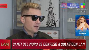 La sorpresiva respuesta de Santiago del Moro sobre la polémica con los ex Gran Hermano en los Martín Fierro