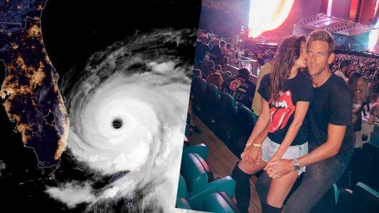 Mientras se espera al huracán Dorian: Jujuy Jiménez y Juan Martín del Potro disfrutan de Miami