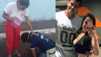 Personal trainer encontró a su pareja teniendo sexo con un vagabundo en su auto y lo desfiguró