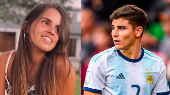 La novia de Julián Álvarez lo hizo de nuevo: la pescaron con mala actitud hacia los fans del delantero