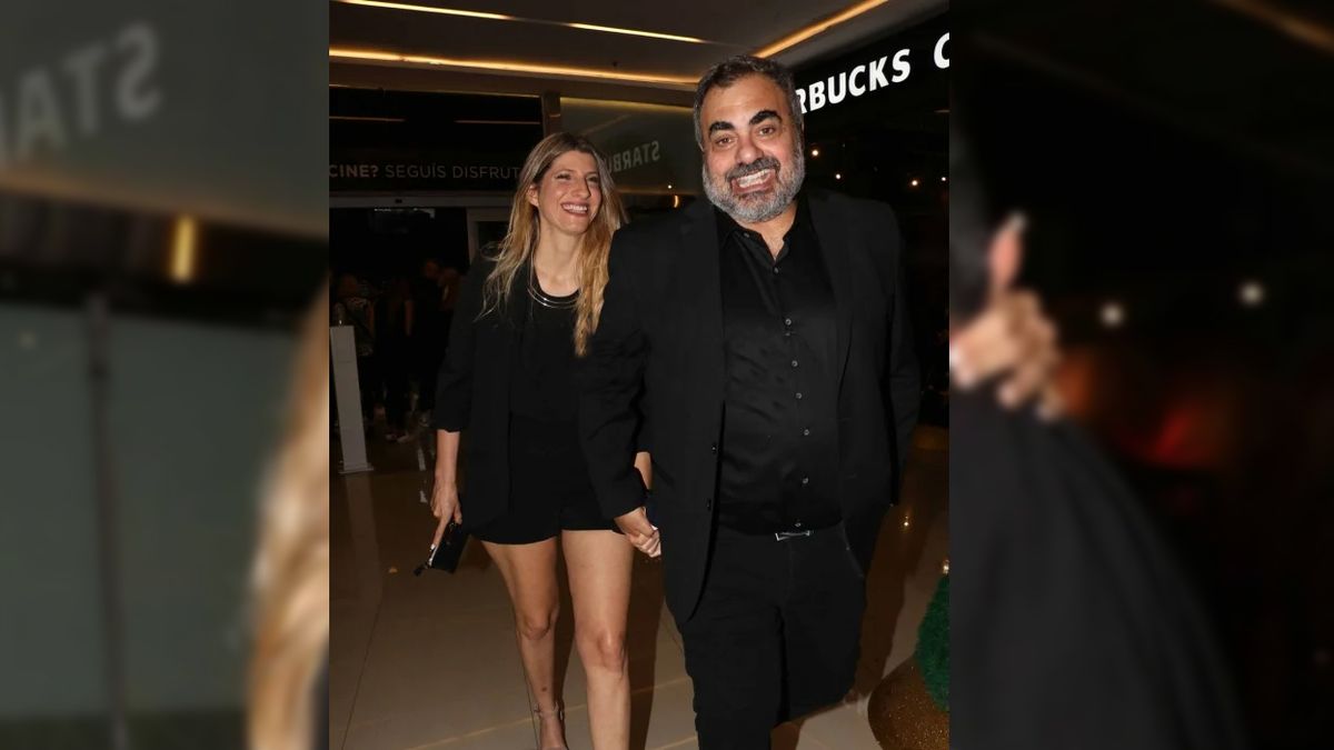 Ella es la rubia y joven mujer que enloquece a Roberto Moldavsky