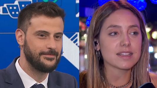Sofía Martínez y Diego Leuco, románticos al aire a la distancia