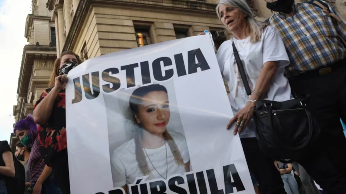 Profundo dolor por la muerte de la mama de Úrsula Bahillo