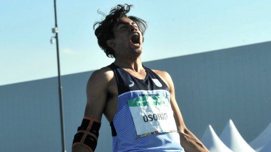 Atletismo: Osorio ganó la medalla de plata en lanzamiento de jabalina