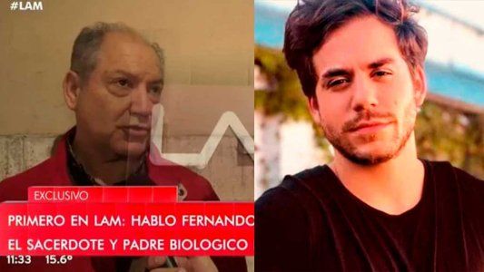 Habló el papá biológico de Fernando Dente: “Uno no es perfecto, probablemente no encontré la forma de comunicarme con él”