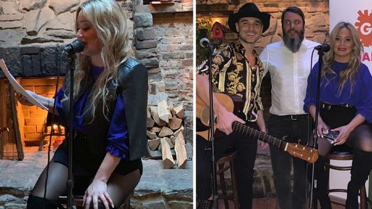 Regalo de Dios: Karina La Princesita cantó por primera vez en Nueva York