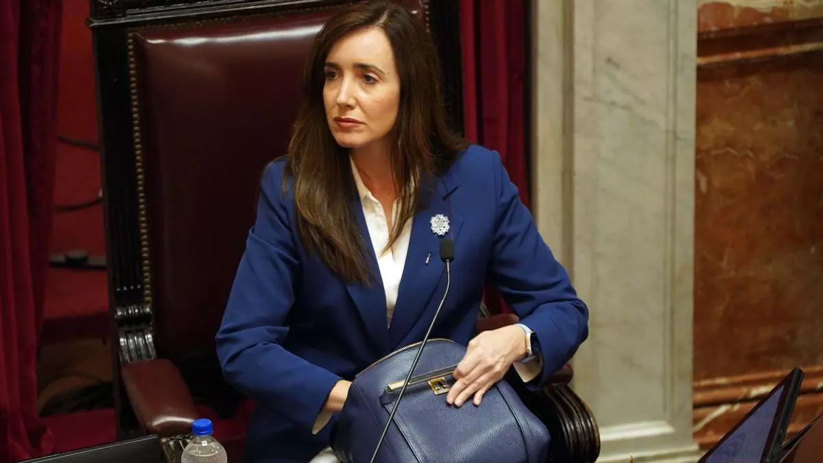 El presidente apuntó contra Villarruel por impulsar el tratamiento del DNU en el Senado de la Nación (Foto: archivo)